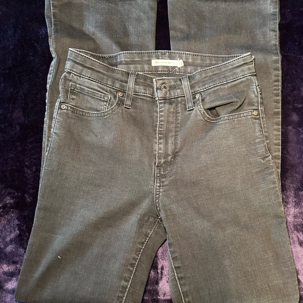 High-Rise Slim Black Women’s Jeans